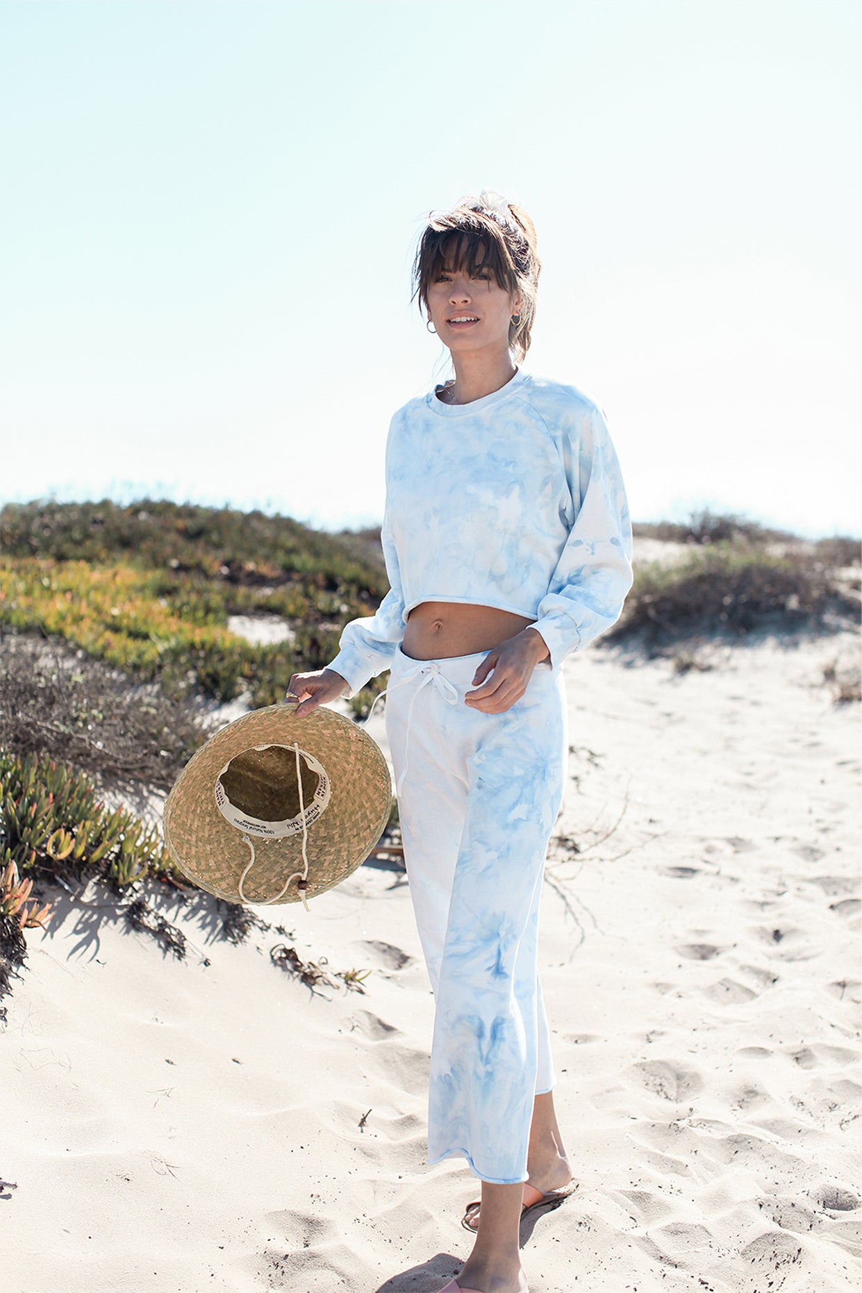 French Terry Cropped Sweatpants