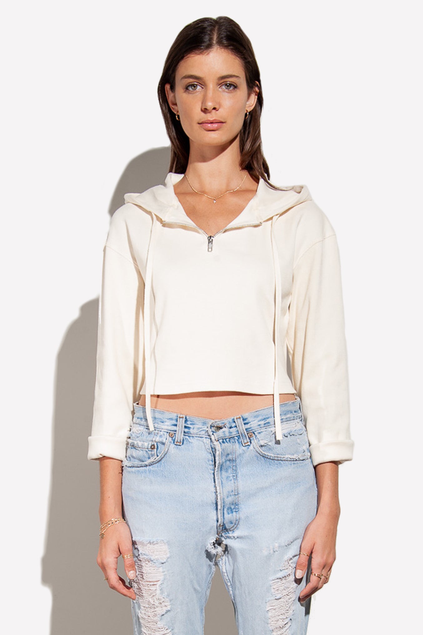 The Ribbed Hoodie