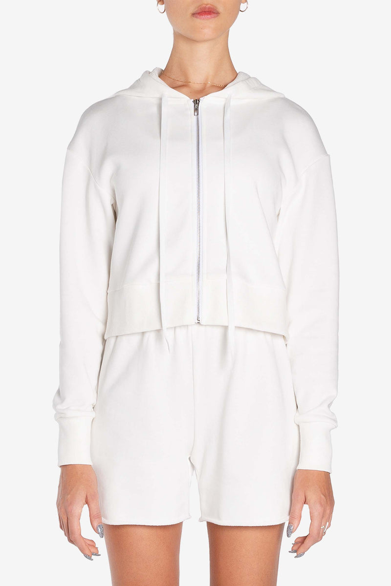 The French Terry Zip Hoodie